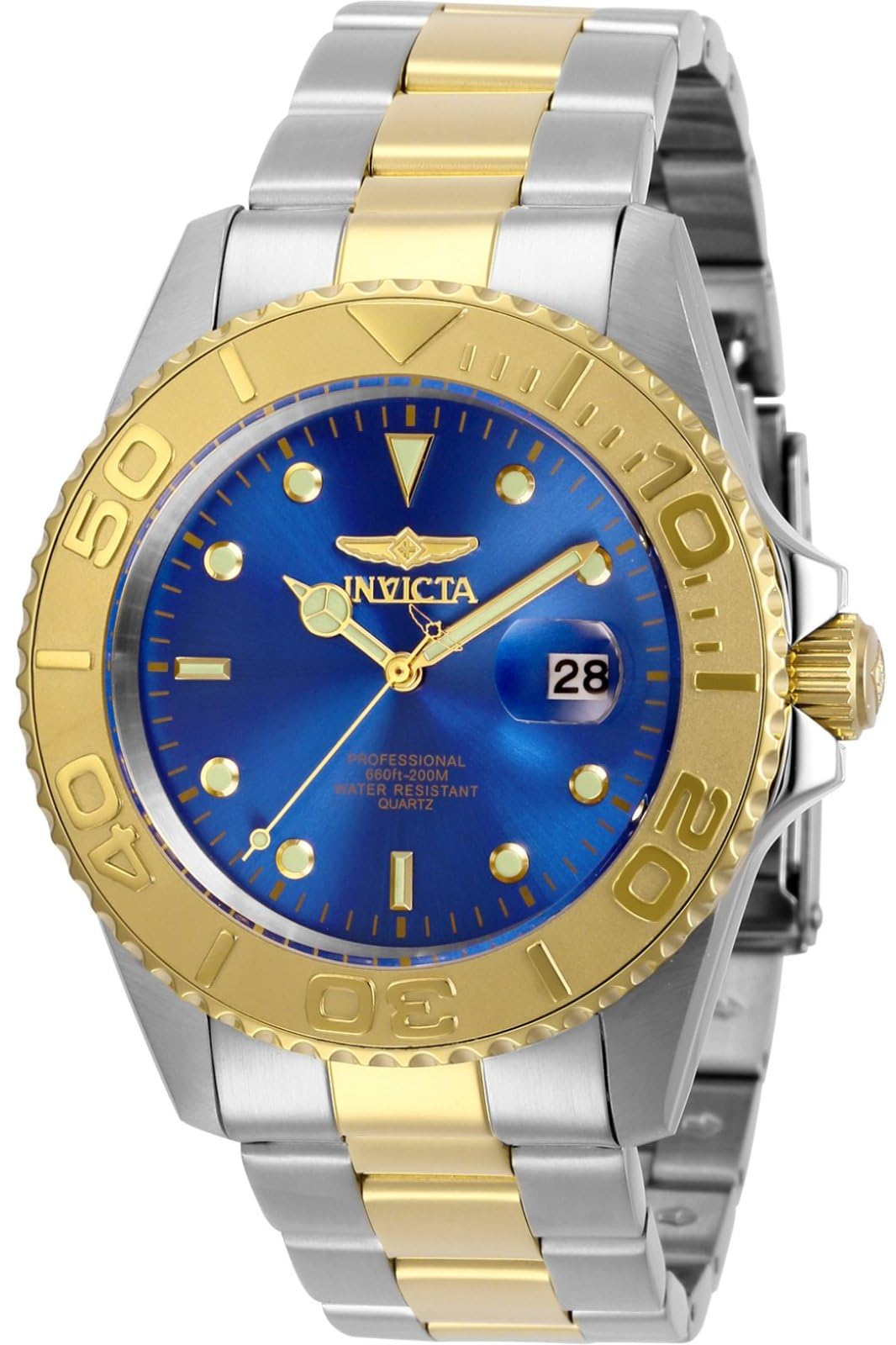 Invicta Men Analog Quartz Watch with Stainless Steel Strap 29949