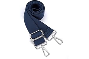 S&loyoe Thickened Solid Color Purse Straps Replacement Crossbody Bag Strap Adjustable Wide Guitar Straps for Handbags 1.5inch