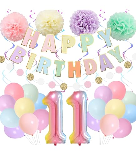 40-Inch Stars Rainbow Number 10 Balloons - 2 Pack For 10th Birthday Party Decorations With Glue Dots