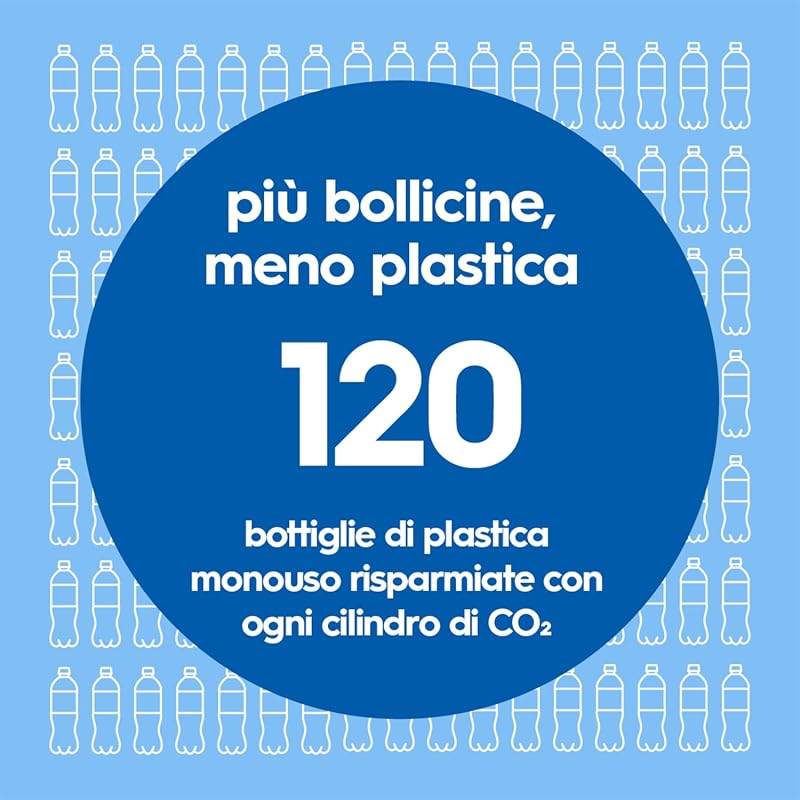 Art – Gasatore per realizzare acqua frizzante e bevande, nero