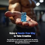 supplmnt. Creatine Gummies 120 Count 5000 mg Monohydrate Blue Raspberry 60 Day view 6