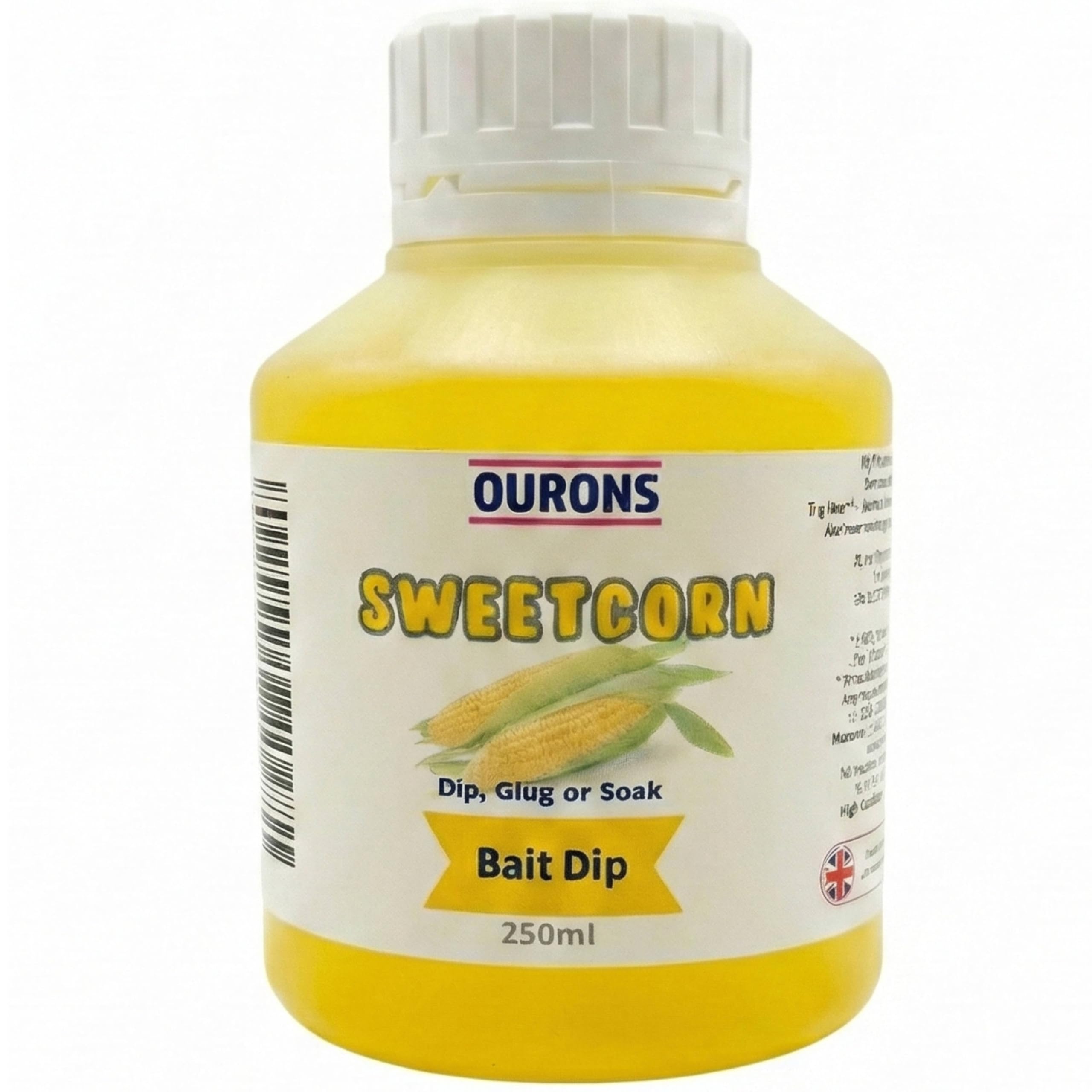OURONS 250ml Sweetcorn Flavour Boilie Dip Fishing Bait Glug