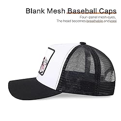 Trucker Hat Men Animal Snapback Hats Adjustable