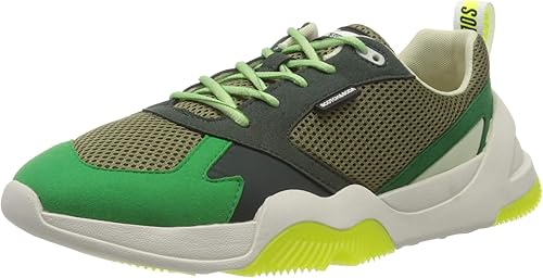 Scotch & Soda Nixie suède sneakers roest/roze