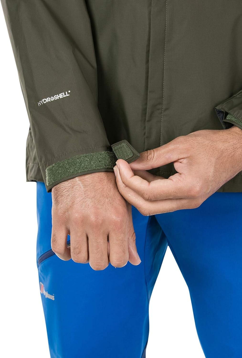 berghaus men's deluge vented waterproof shell jacket