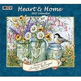 Lang Heart and Home 2027 Wall Calendar, Susan Winget Artwork, 12-Month Monthly Hanging Calendar with Brass Grommet, 13.4" x 12" Closed, 13.4" x 24" Open, January-December 2027