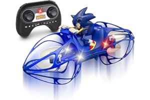 NKOK 2.4GHz Sonic HoverBike (Stunts, Gyro & Altitude Hold) (Includes USB Charger & Li-Poly Battery Pack)