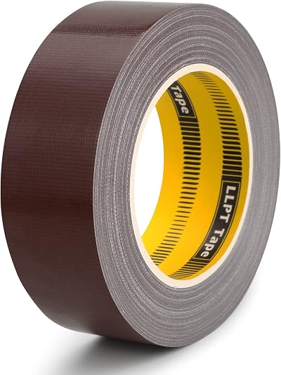 LLPT Duct Tape 40mm x 30m 0.28mm Dark Brown Premium Gaffer Cloth Tape