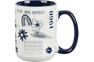 The Memory Company Officially Licensed NFL - Dallas Cowboys 15oz Team Spirit Mug