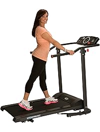 Exerpeutic TF1000 Ultra High Capacity Walk to Fitness Electric Treadmill, 400 lbs