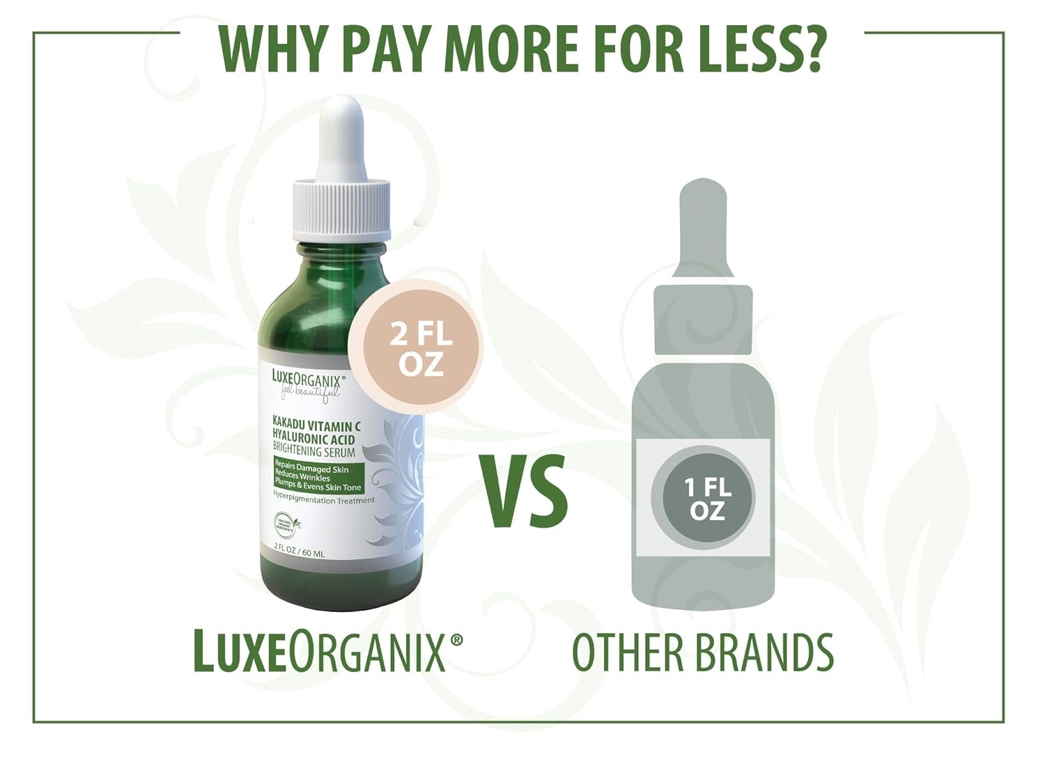 luxe organix serum for acne