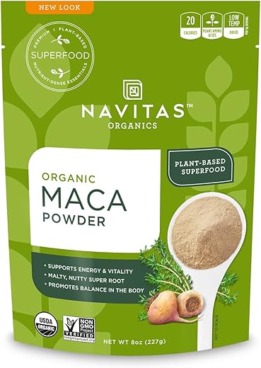 オーガニック マカパウダー 227g（8oz）約45回分 Navitas Organics［海外直送品］