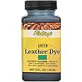 Fiebing's Leather Dye (4 Fl Oz) - Alcohol-Based, Penetrating, Permanent Dye for Shoes, Boots, Belts, Bags, Furniture - Includes Wool Dauber Applicator