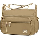 NPBAG Crossbody Bag for Women, Shoulder Purse Handbag Messenger Bag, Trendy Pocketbooks, Waterproof and Multi-Pockets