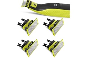 SUPERNB 4Packs One Shaver Replacement Blade Accessories Compatible with Philipss Norelcos One T Blade QP2515 QP2520, QP2530, QP6510, QP6520, QP6530…Models.