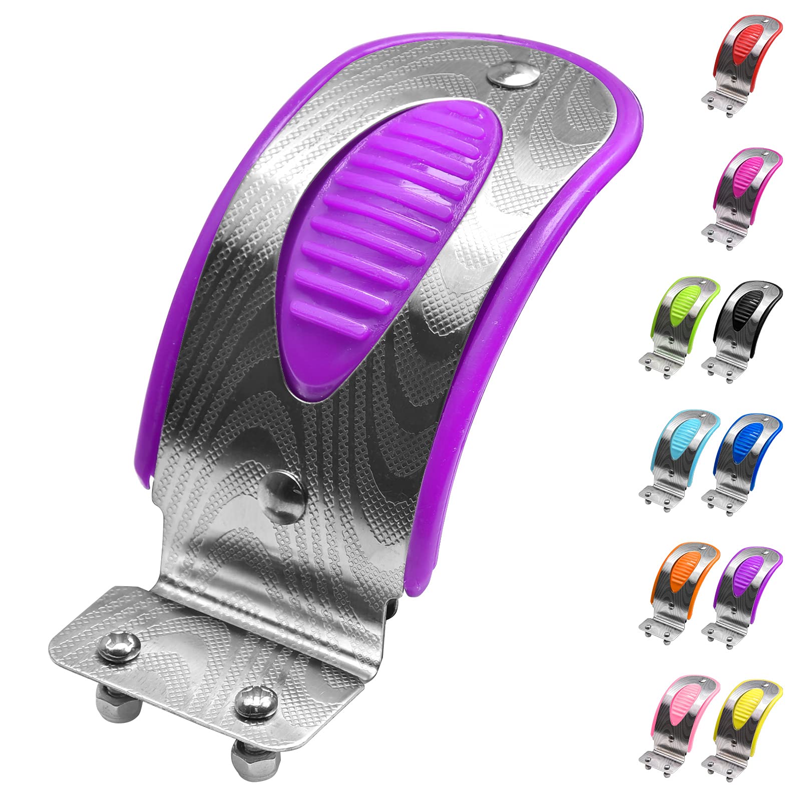 OTFAITP Scooter Rear Brake Pads Replacement for Micro Maxi Deluxe Foldable LED/Pro/Eco Series 3 Wheel Scooter (Purple) — image 1