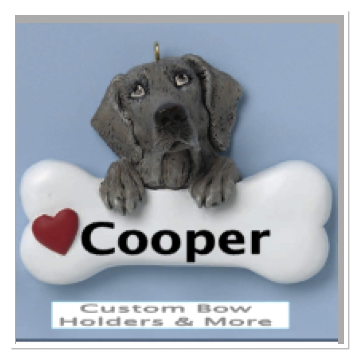 Personalized Dog Christmas Ornament