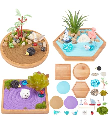 Zen Garden Kit For Desk (High-End) - Safe Sand™ - Mini Zen - View #9