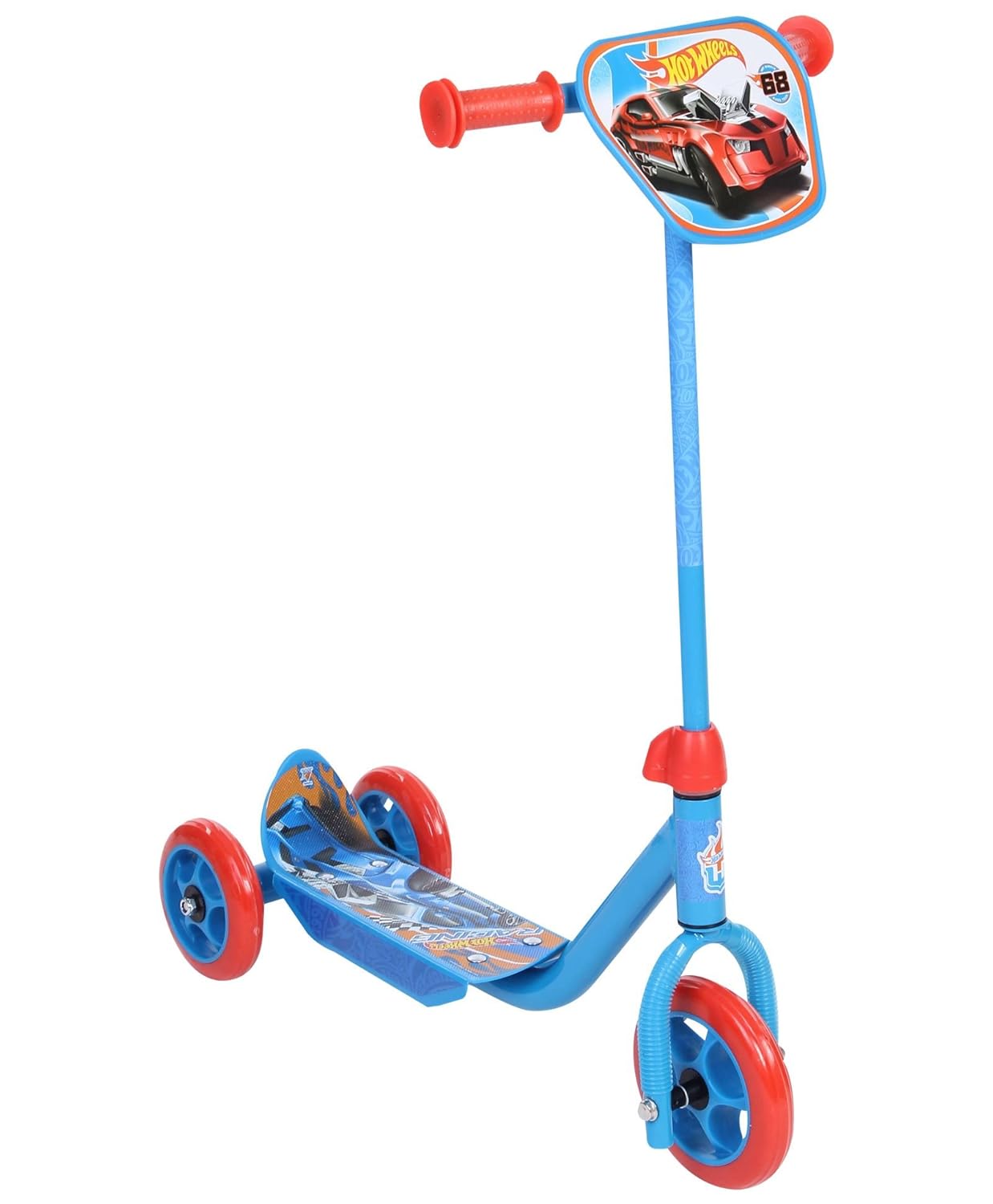 Hot Wheels 3 Wheel Scooter, Blue Amazon.in Toys & Games