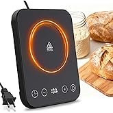 Sourdough Starter Warmer Mat, 70-100℉ Adjustable with 1℉ Precision Warming Heating Pad for Proofing Bread for Home Baking wit