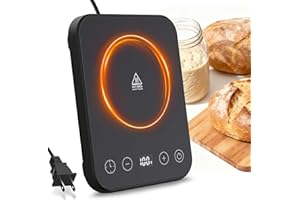 Sourdough Starter Warmer Mat, 70-100℉ Adjustable with 1℉ Precision Warming Heating Pad for Proofing Bread for Home Baking wit