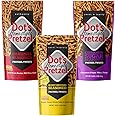 Dot's Pretzels Bundle Pack Original, Honey Mustard, and Cinnamon Sugar Seasoned Pretzel Twist Snack, 16oz Grocery Sized Bags (3 Pack)