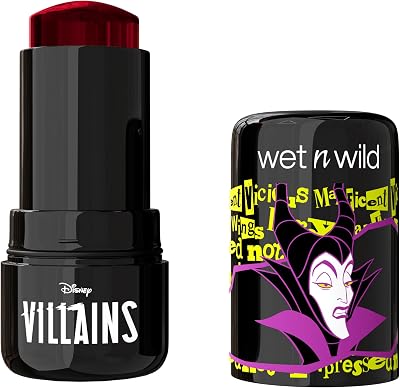 x Disney Villains Jelly Blush, Blush Gel Modulable, Fini Dewy Glow - Inspiré de Maléfique, Fiery