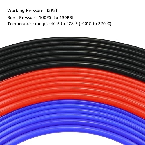 Ucreative 10FT ID 3/8" (10mm) High Temperature Silicone Vacuum Tubing Hose 130PSI Max Pressure Black In Kenya | Vacuum - Foto 3