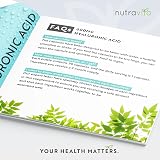 Nutravita Hyaluronic Acid Capsules 600mg 3 Month Supply 500-700 KD A view 4