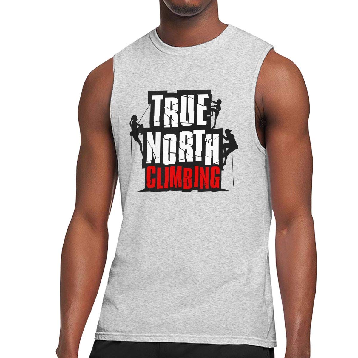 Muscle Softball True North Climbing Gym Training Tech Running Activewear T Shirt