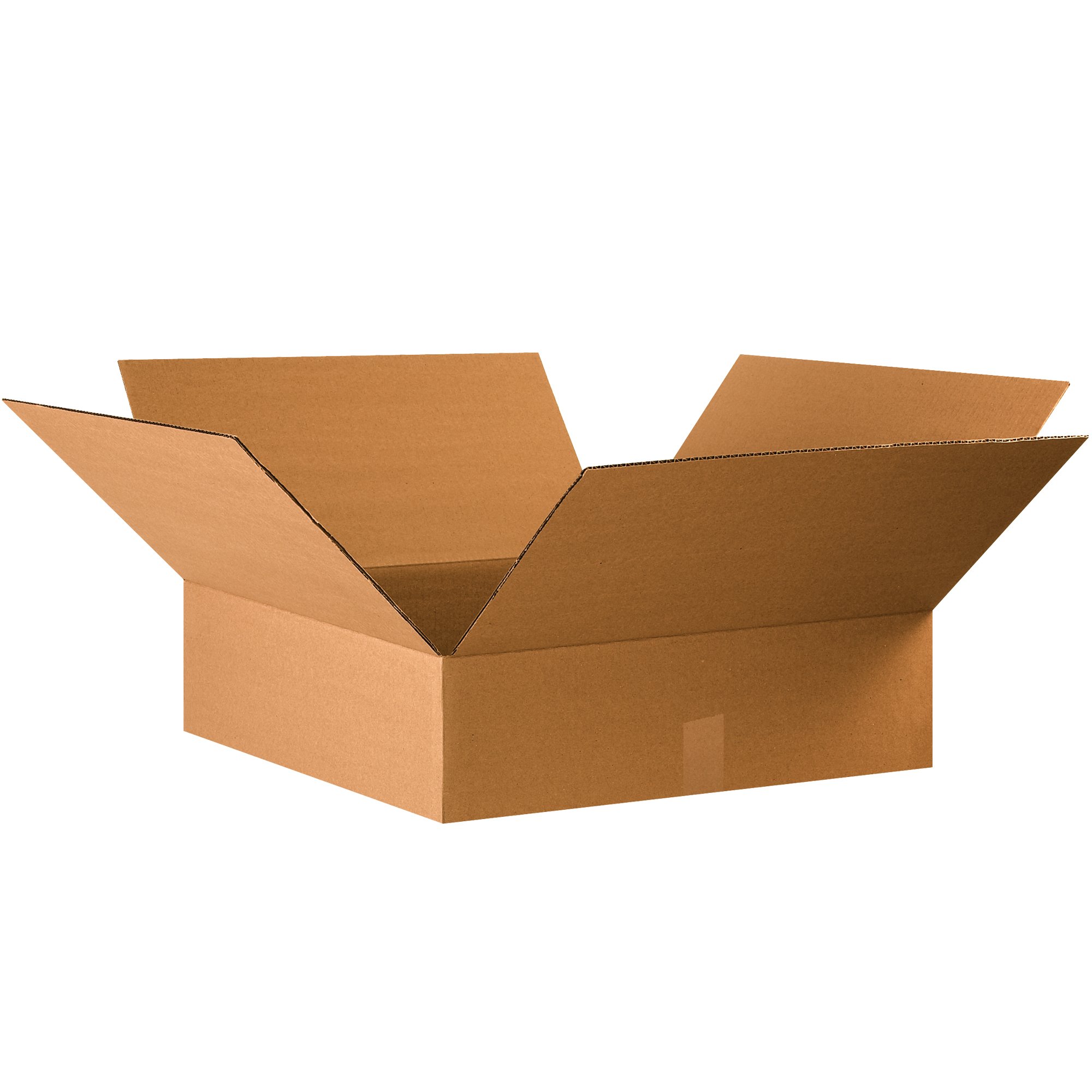 Partners Brand P22226 Flat Corrugated Boxes 22"L x 22"W x 6"H Kraft  | amzdealz