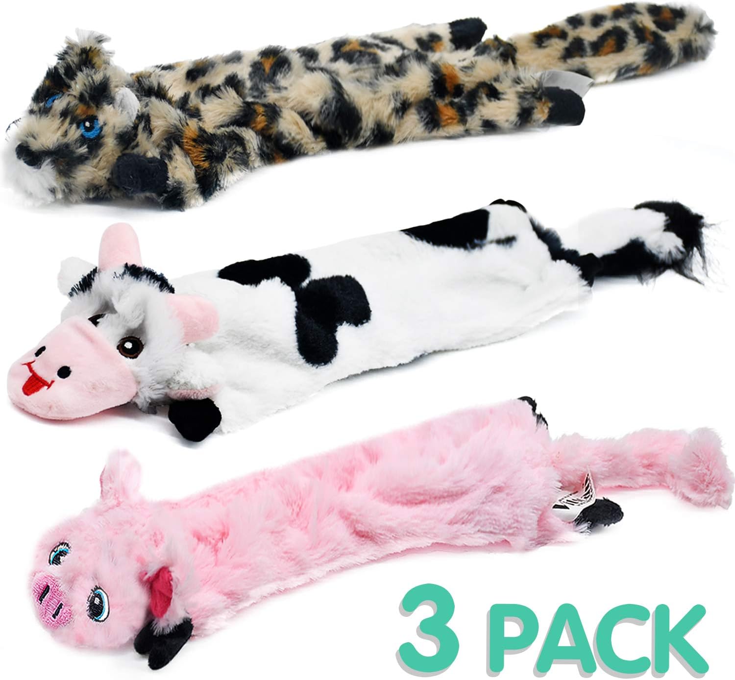 dog squeaky toys without stuffing