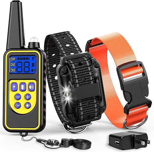 remote control shock collar for large dogs
