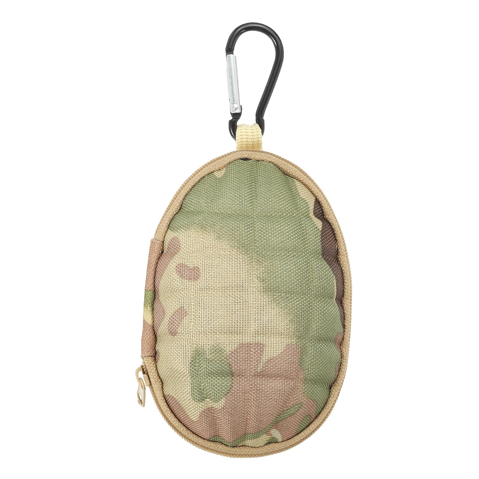 PATIKIL Billiard Accessories Storage Bag, Chalk Case Bag Portable Clip-on Attaching Coin Purse Pool Billiard Accessory, Camouflage Color