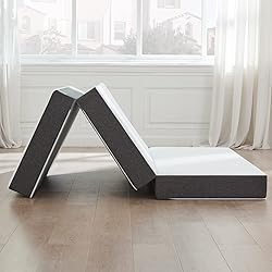 Molblly Folding Mattress, 3 inch Twin XL