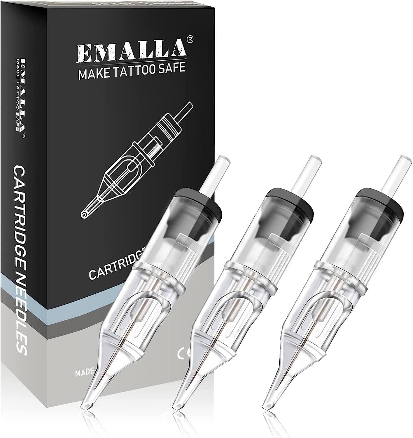 Cartridges - Emalla 20pcs Cartridges 1205RL for Beginners and Artists