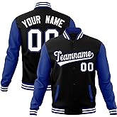 KXK Custom Fashion Varsity Jacket Cotton Blend Letterman Baseball Jacket Unisex Coats Personalized Stitched Name Number