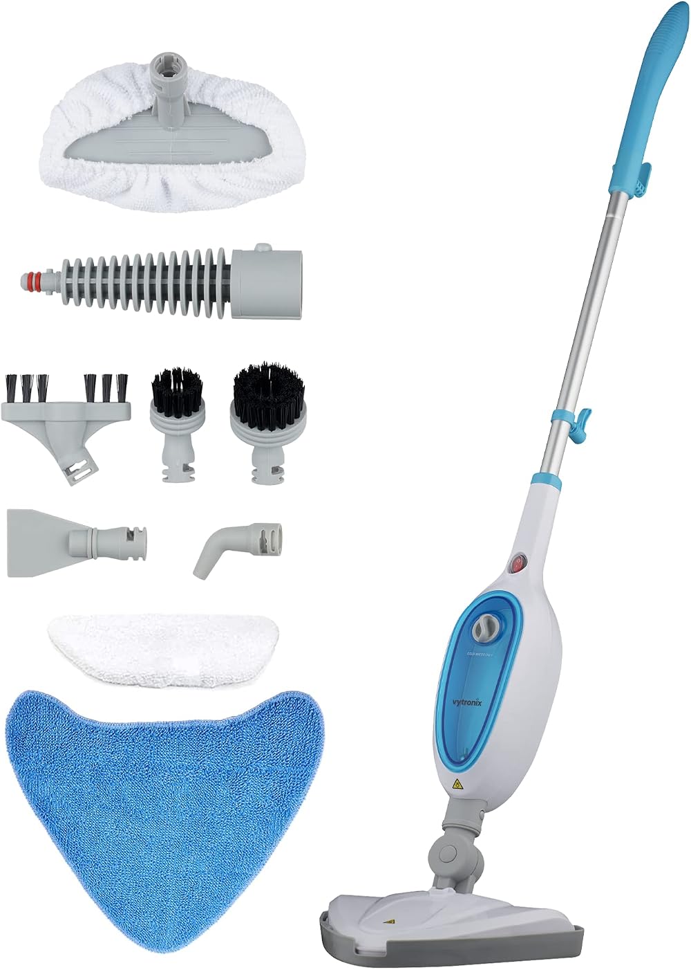 Vytronix USM13 10 in 1 Upright Steam Cleaner Mop 1300W 6m Cord