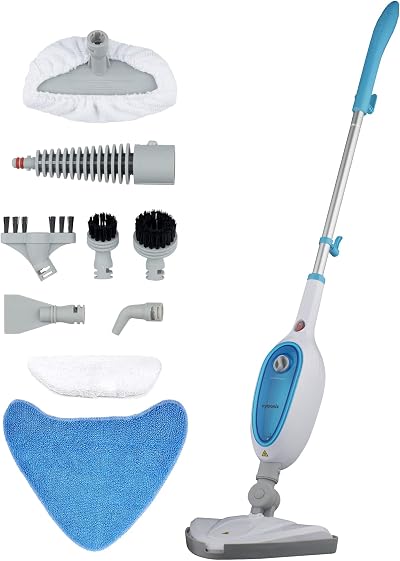 Vytronix USM13 10 in 1 Upright Steam Cleaner Mop 1300W 6m Cord