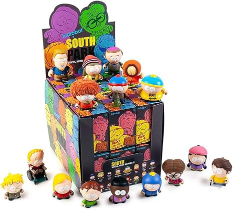 Amazon Kidrobot X サウスパークシリーズ ビニールミニフィギュア2体 ブラインドボックス24個フルケース1個 おもちゃ おもちゃ Amazon Kidrobot X サウスパークシリーズ ビニールミニフィギュア2体 ブラインドボックス24個フルケース1個 おもちゃ おもちゃ