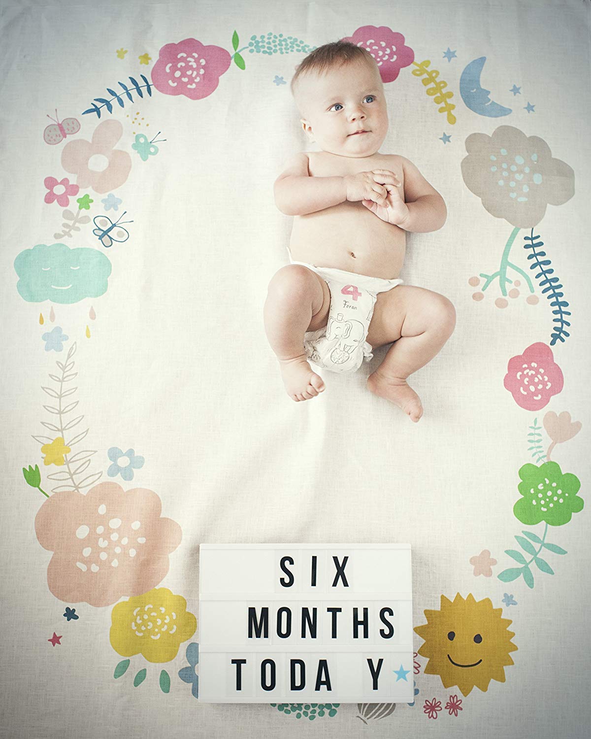 milestone baby grows