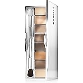 Clinique All About Shadow Eye Shadow Palette, 8 Silky + Buildable Shades | Black Honey, Pink and Nude Honey | Safe For Sensitive Eyes