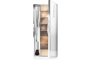 Clinique All About Shadow Eye Shadow Palette, 8 Silky + Buildable Shades | Black Honey, Pink and Nude Honey | Safe For Sensitive Eyes