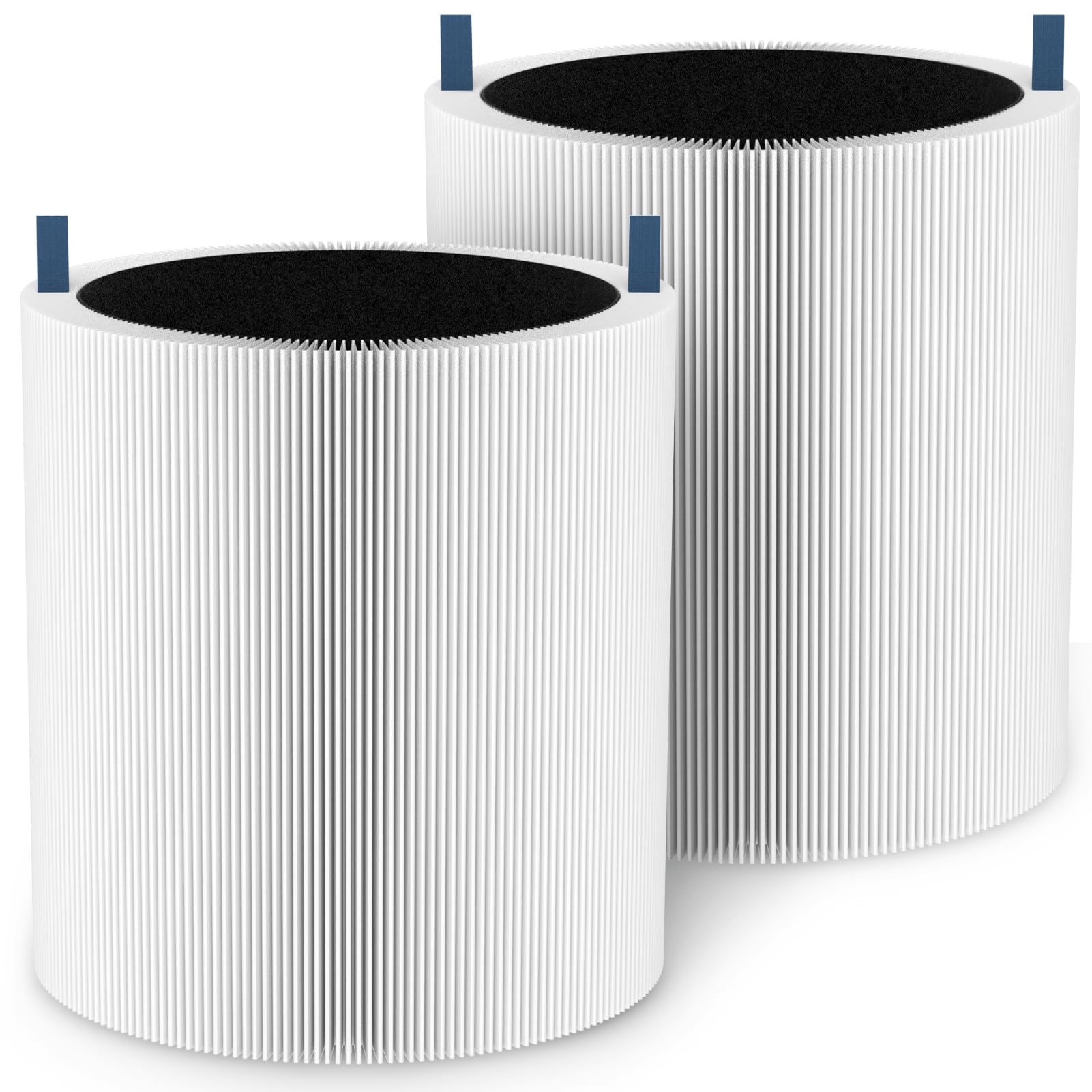 Photo 1 of 311i Max Replacement Filter Compatible with Blueair Blue Pure 311i Max Air Puri-fi-ers, H13 True HEPA & Activated Carbon Filter, Compare to Part #F3MAX, 2 Pack