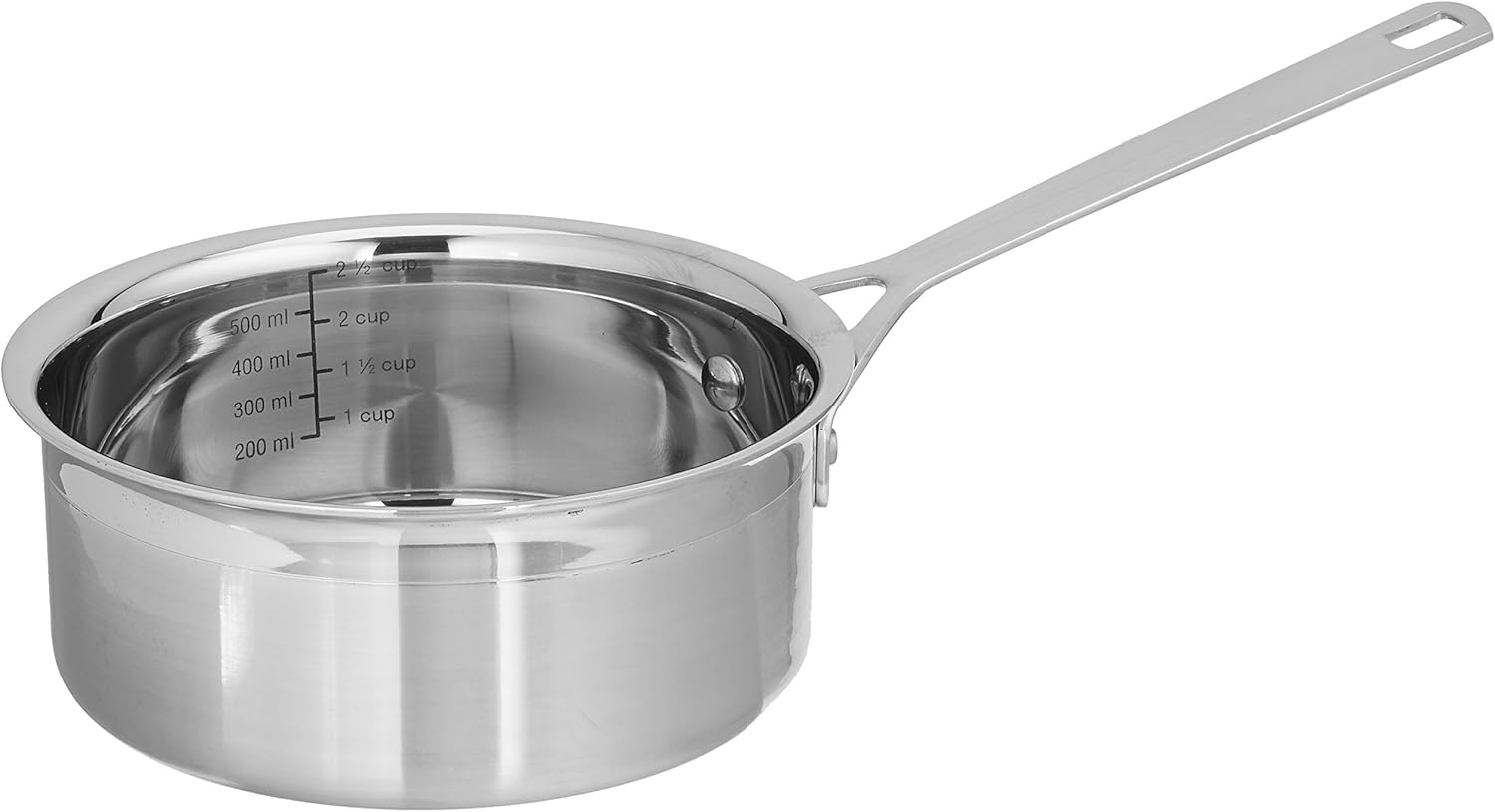 Le Creuset SSC1000-13 Measuring Pan, 3 Cup, Stainless Steel