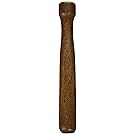 Winco Wooden Muddler, Lacquered Walnut