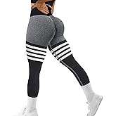 SZKANI Workout Leggings for Women Scrunch Butt Lifting Leggings Booty High Waist Yoga Pants Seamless Gym Tights
