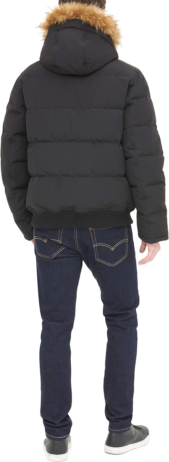 tommy jeans outline logo scuba bomber jacket