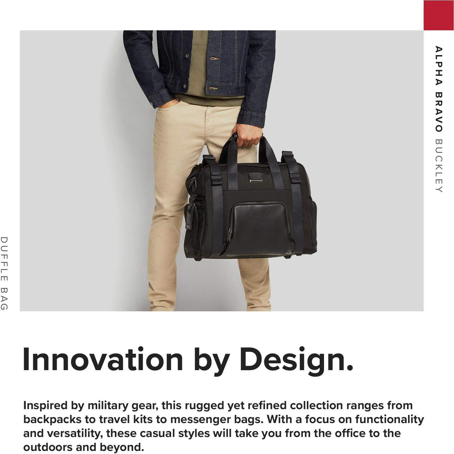 alpha bravo buckley duffel