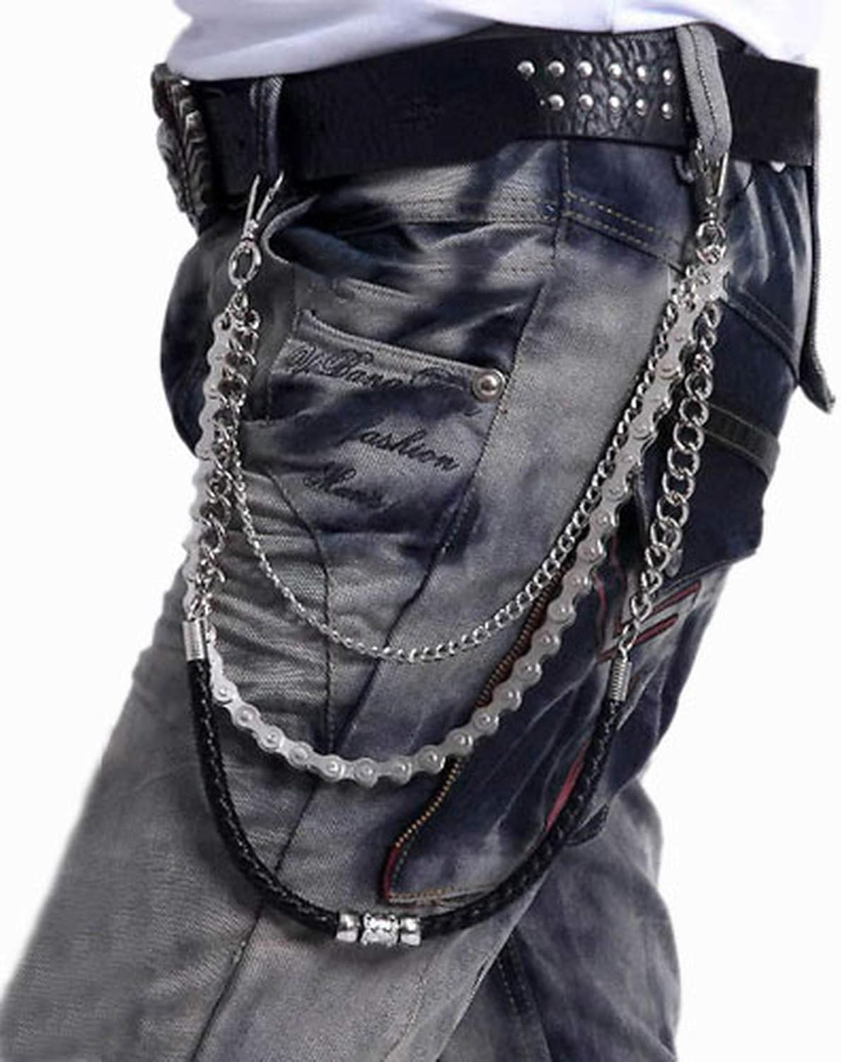 malyituk Punk Trouser Chains, Cyber Trouser Chains Night City